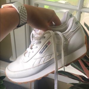 Reebok Classic Renaissance White with Gum Bottoms